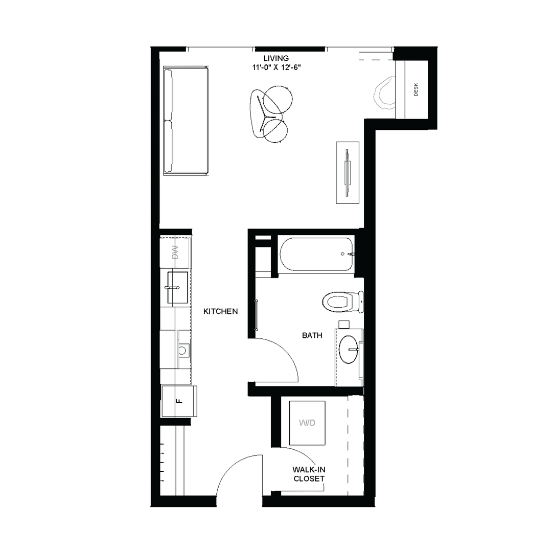Eau Claire Apartment: 100 N Farwell Street