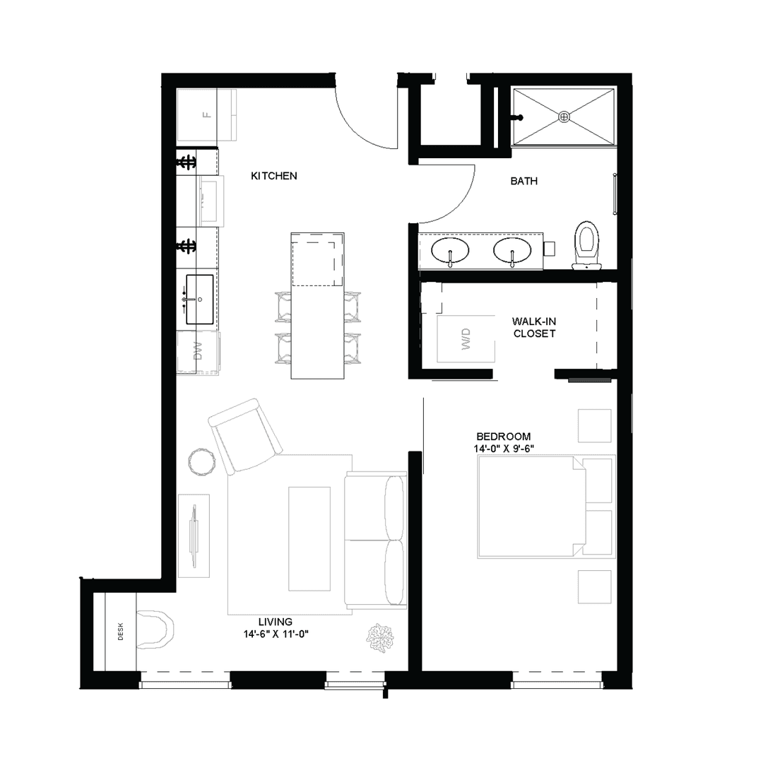 Eau Claire Apartment: 100 N Farwell Street