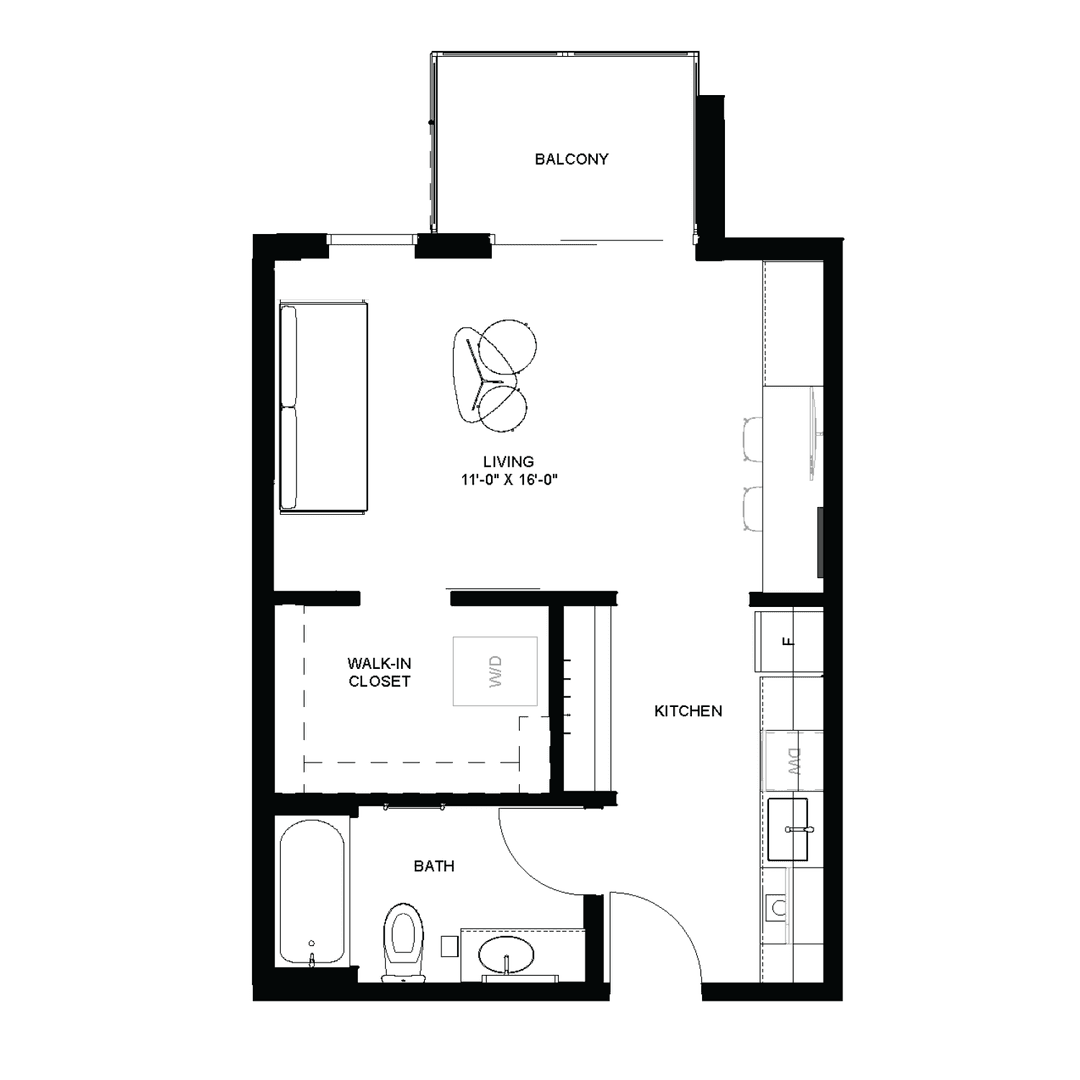 Eau Claire Apartment: 100 N Farwell Street