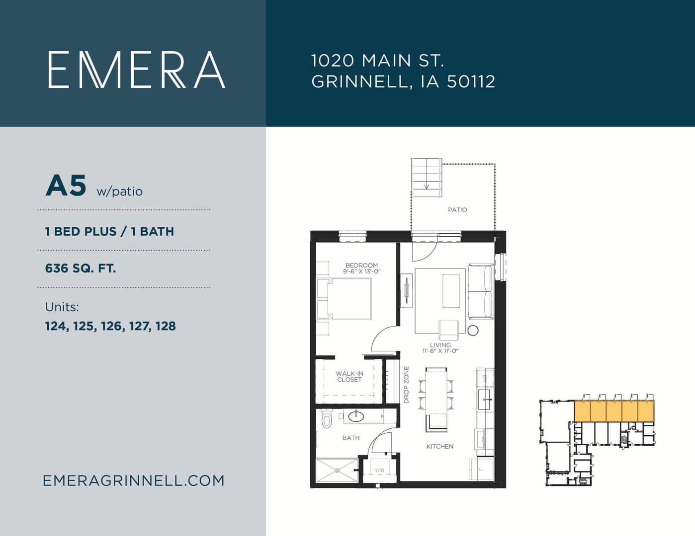 Grinnell Apartment: 1020 Main Street