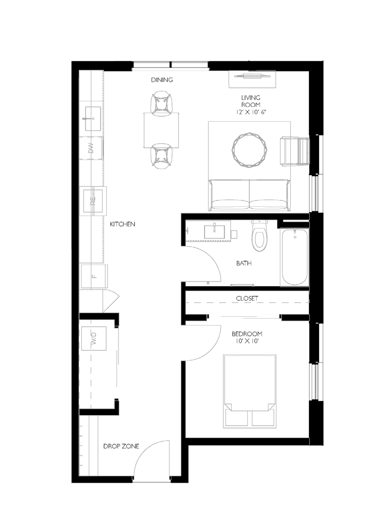 Appleton Apartment: 115 E. Washington St.
