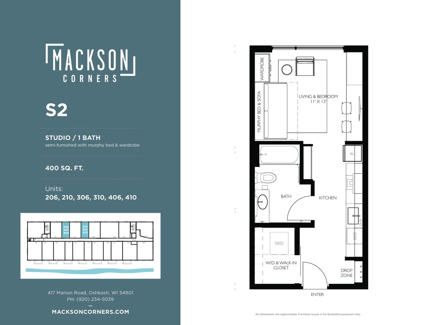 Oshkosh Apartment: 417 Marion Road