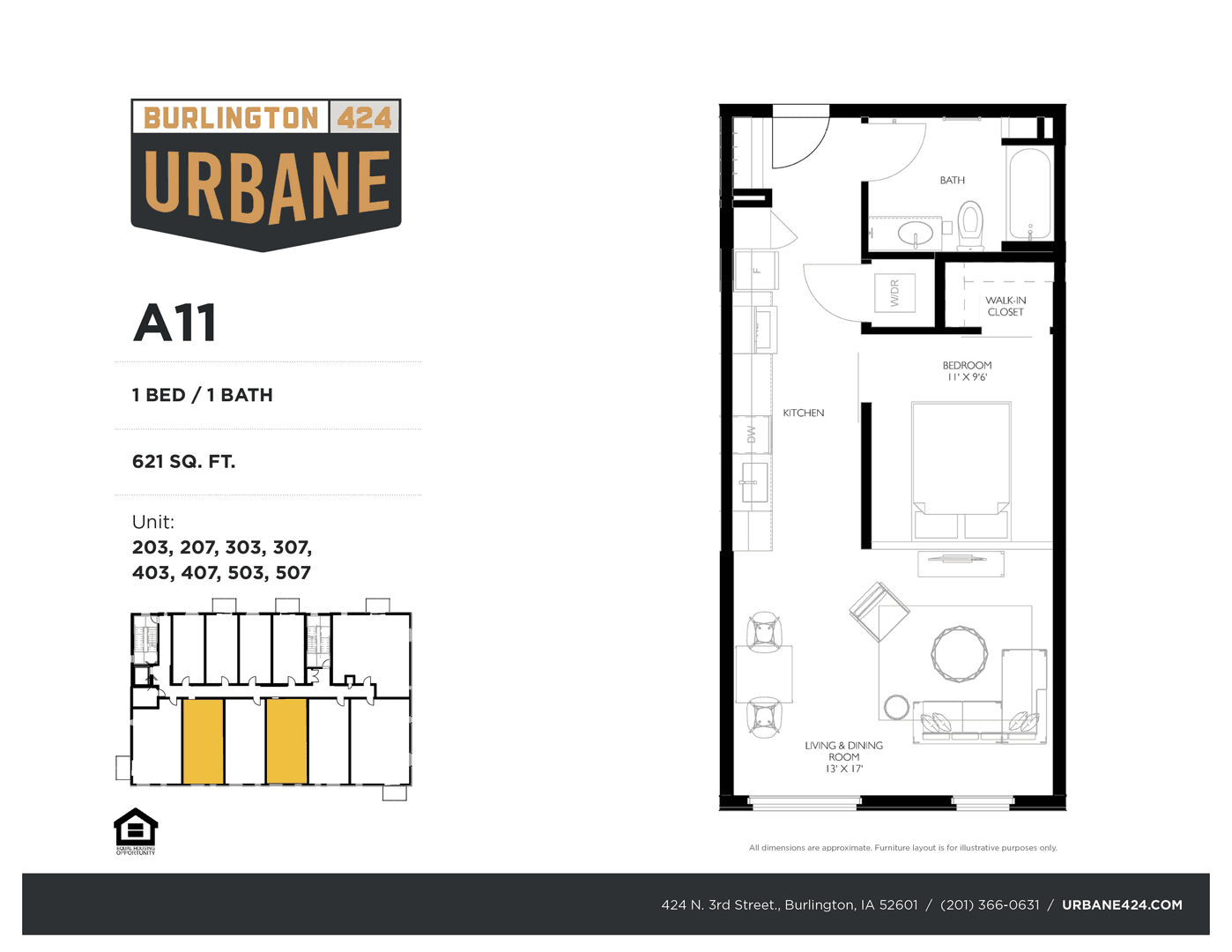 Burlington Apartment: 424 North 3rd Street