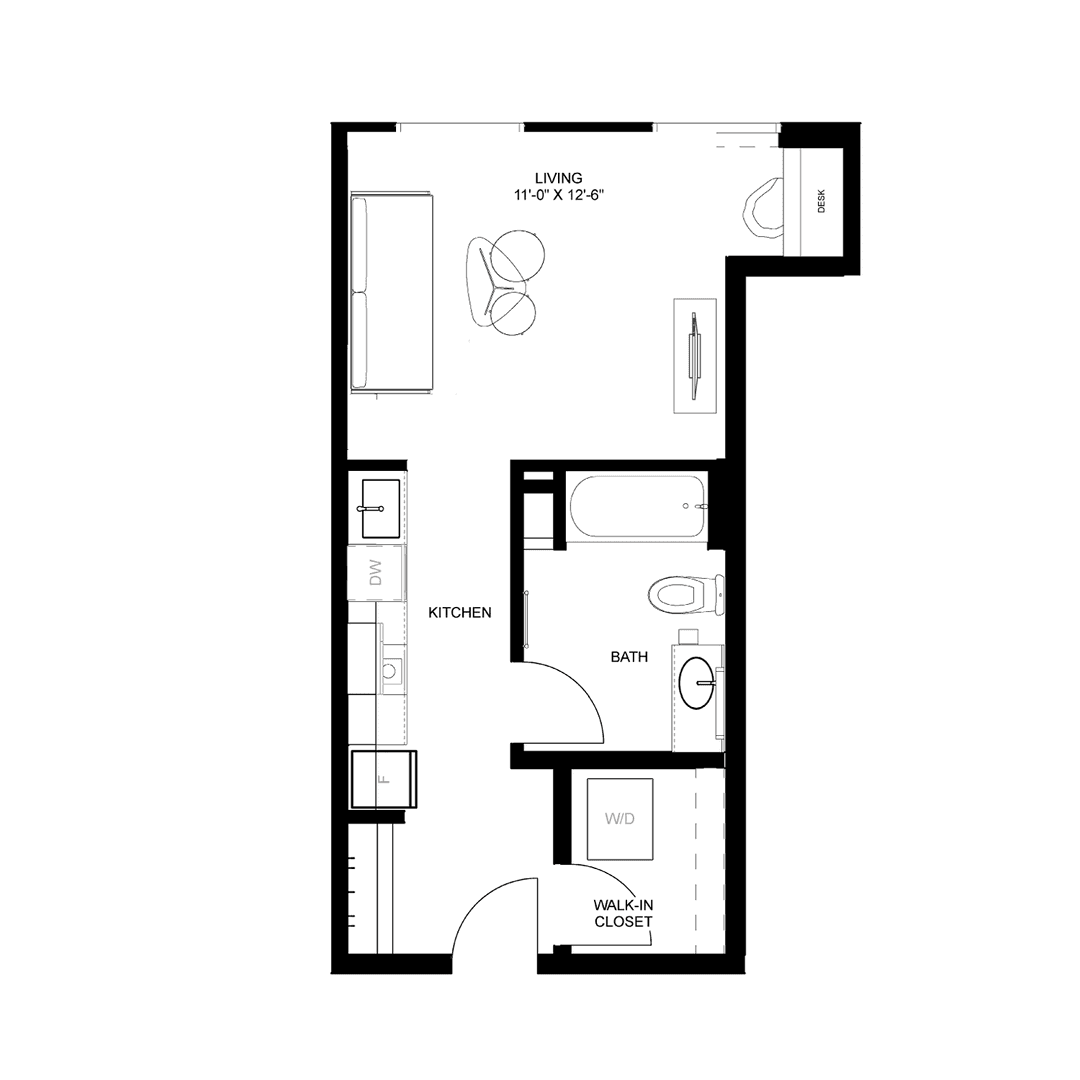 Eau Claire Apartment: 100 N Farwell Street