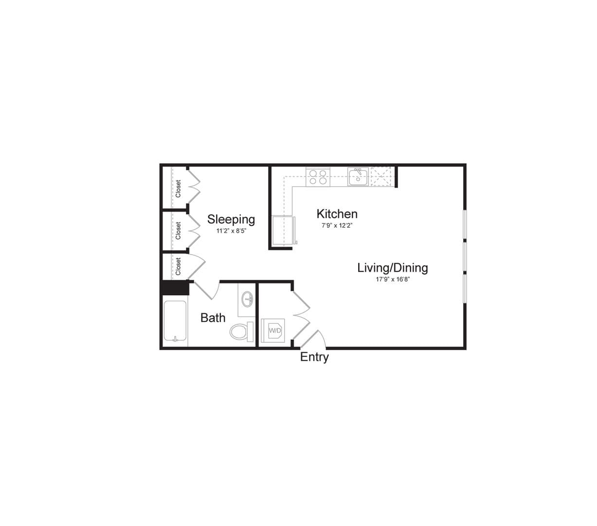North Bergen Apartment: 1305 Paterson Plank Rd