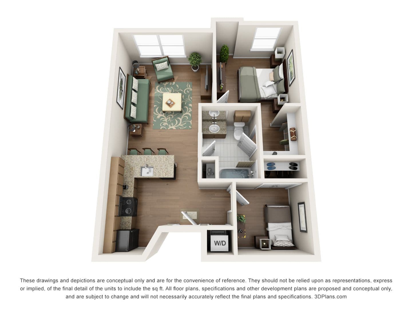 Linden Apartment: 103 S Wood Ave