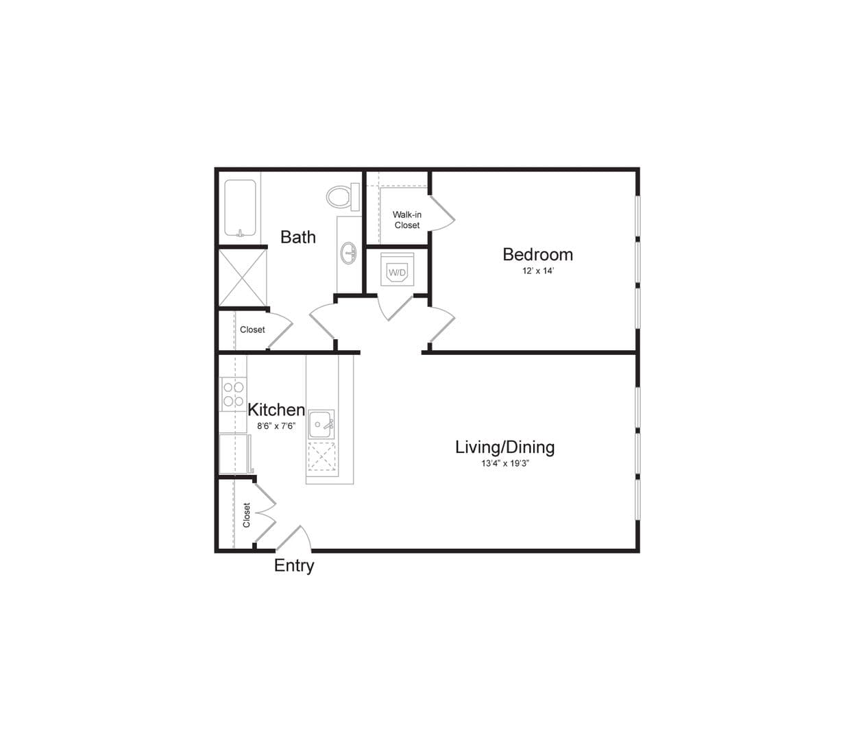 North Bergen Apartment: 1305 Paterson Plank Rd