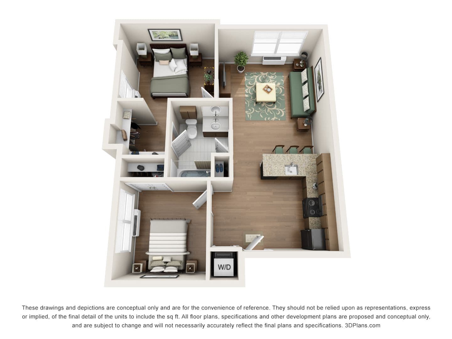 Linden Apartment: 103 S Wood Ave