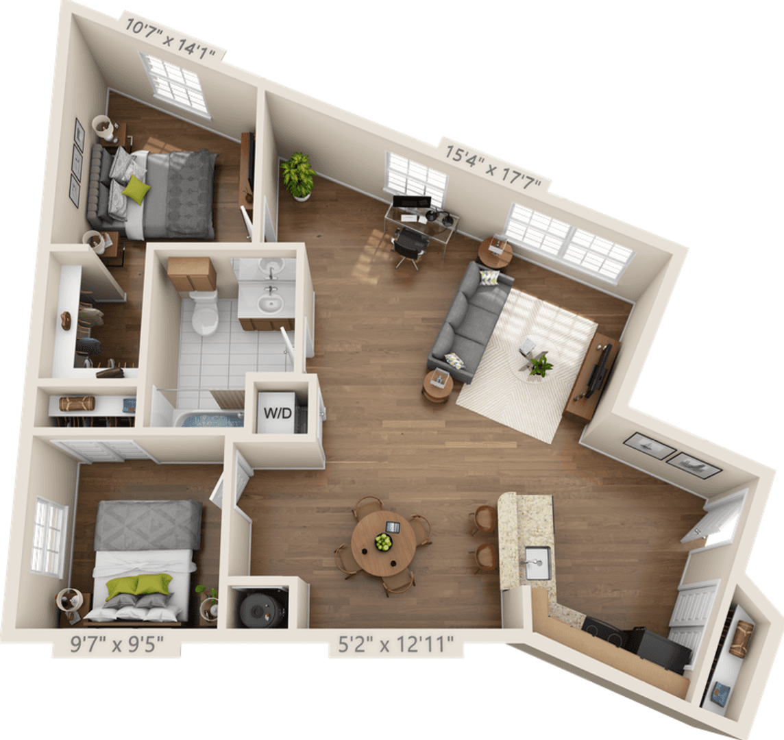 Rahway Apartment: 1555 Main St