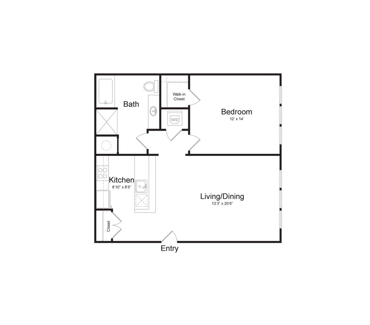 North Bergen Apartment: 1305 Paterson Plank Rd