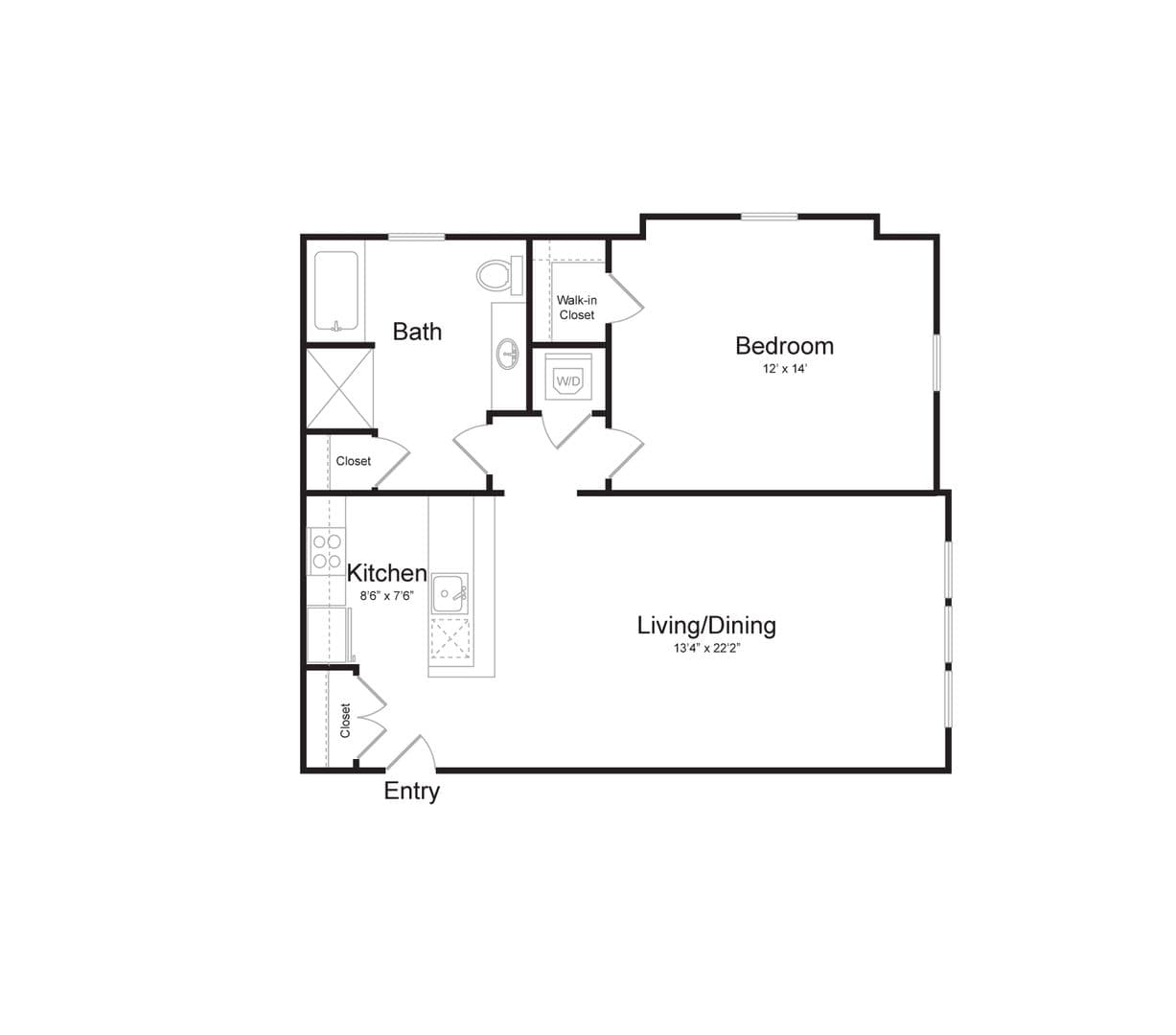North Bergen Apartment: 1305 Paterson Plank Rd