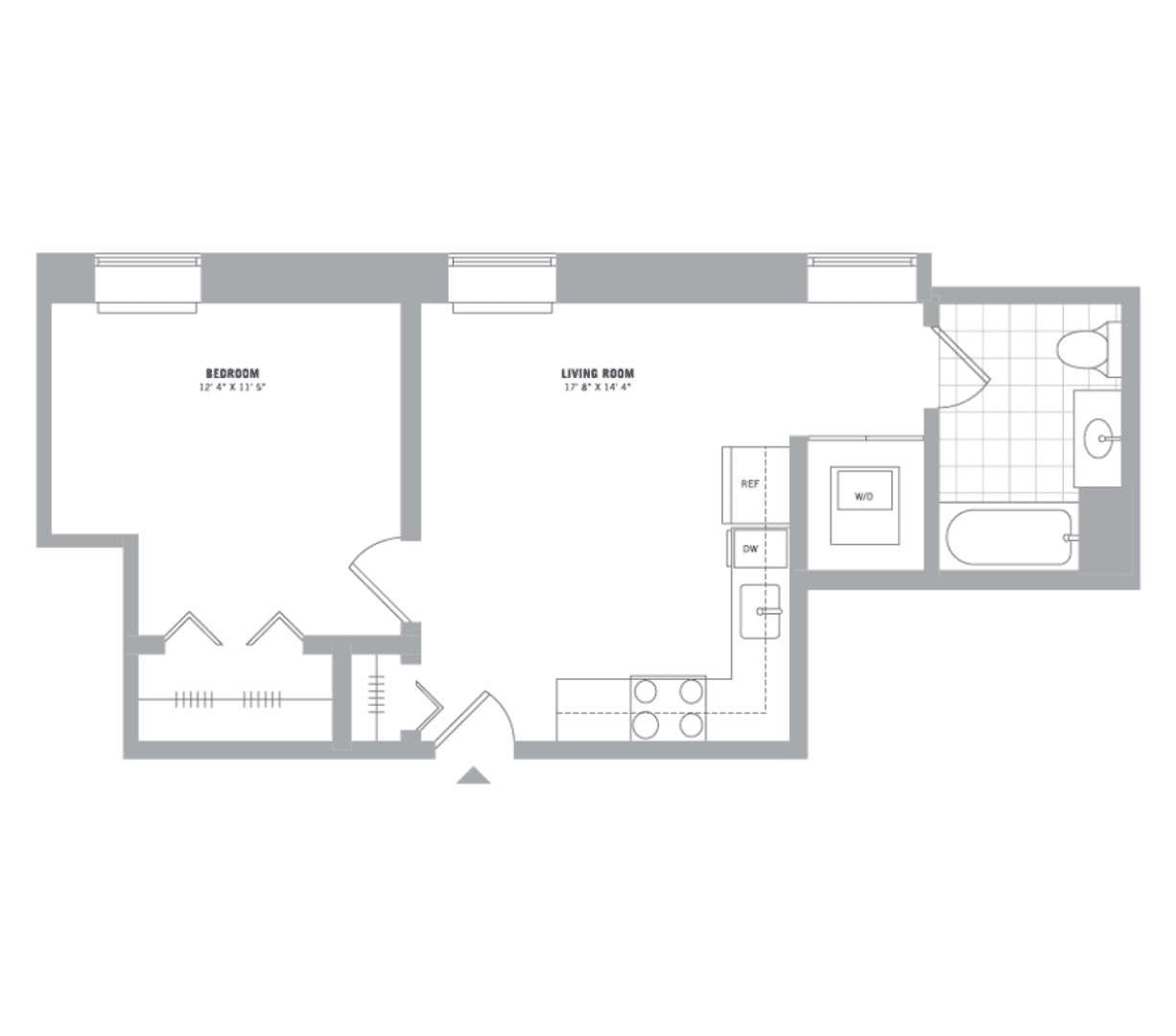 Hackensack Apartment: 210 Main Street