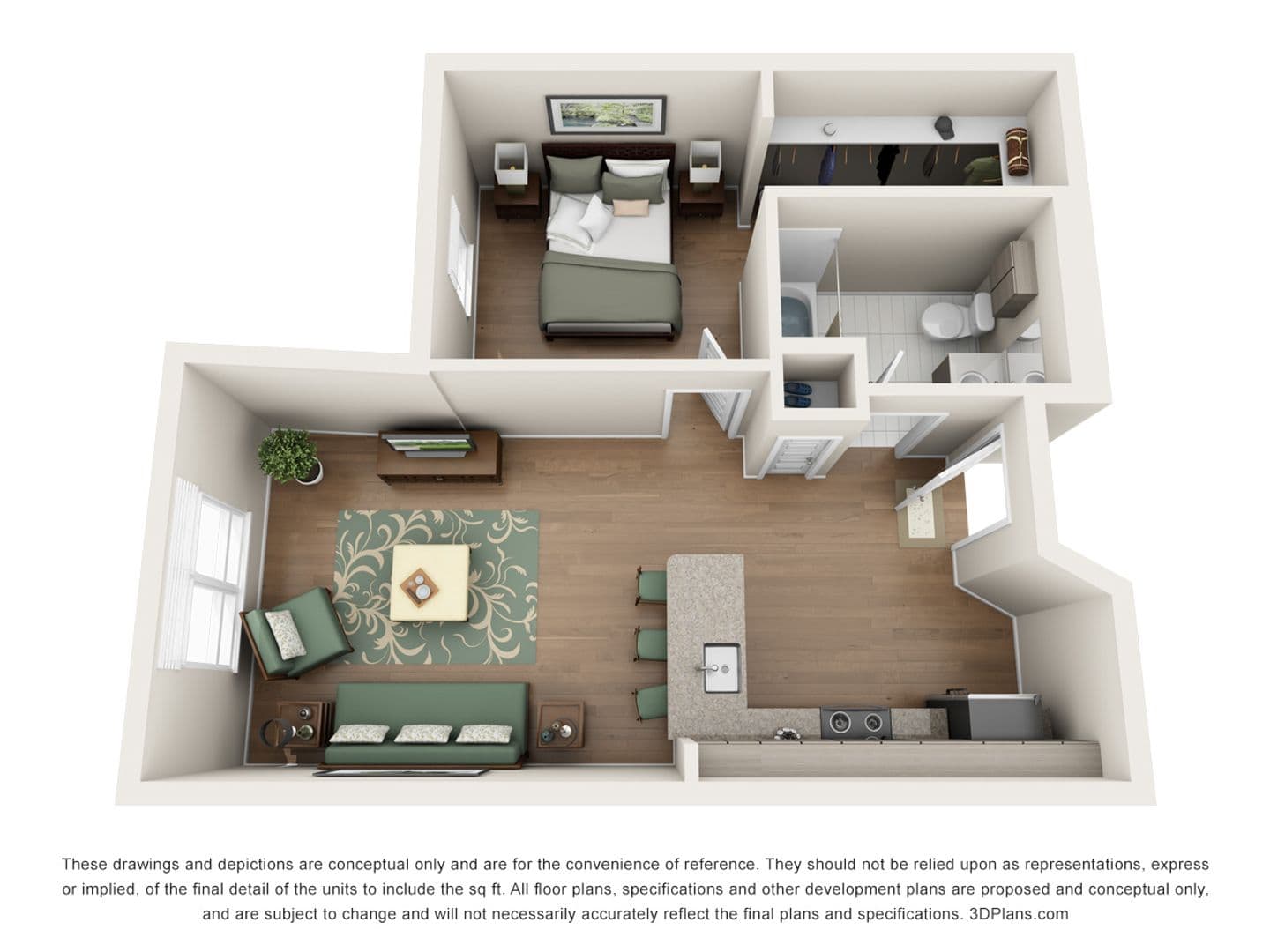 Hackensack Apartment: 100 State St.