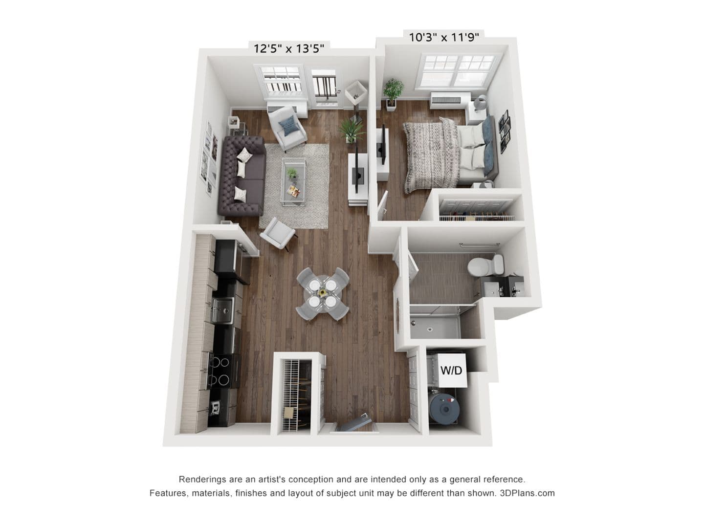Linden Apartment: 100 S Wood Ave