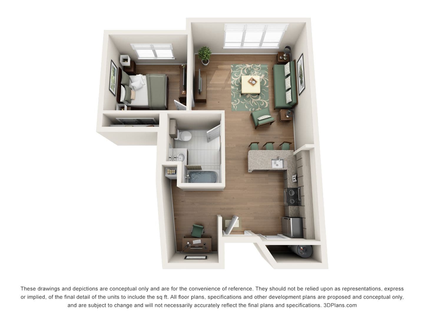 Hackensack Apartment: 100 State St.