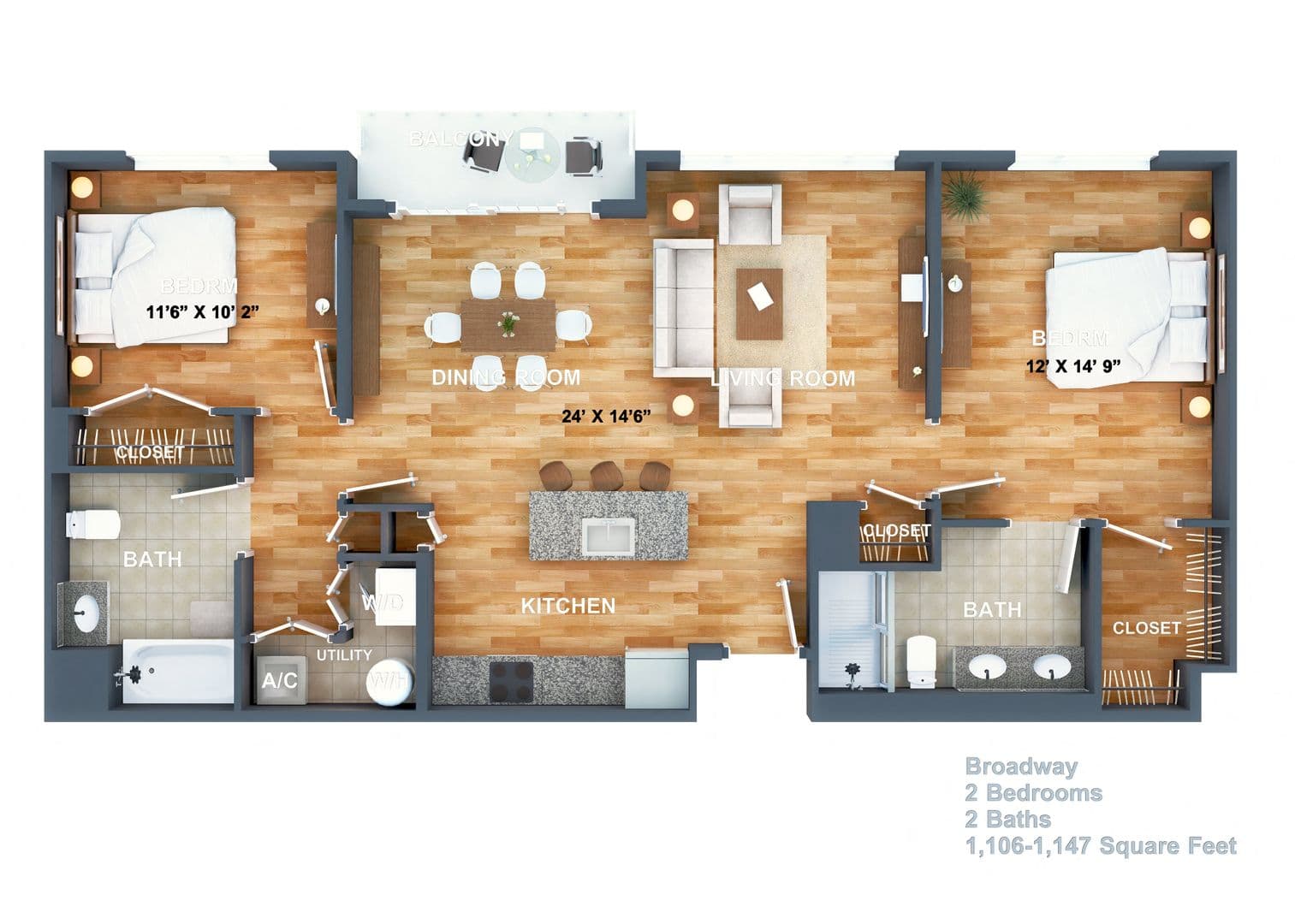 Red Bank Apartment: 1 Bridge Avenue