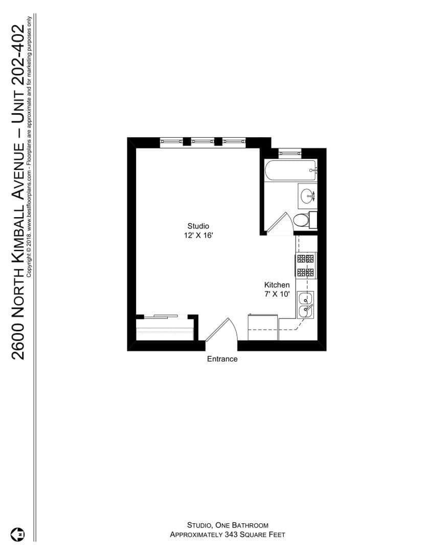 Chicago Apartment: 2600 N. Kimball
