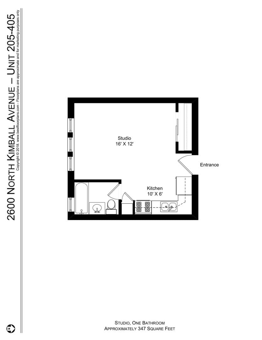 Chicago Apartment: 2600 N. Kimball