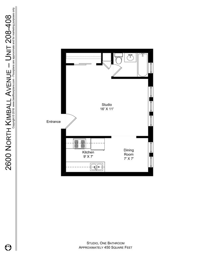 Chicago Apartment: 2600 N. Kimball