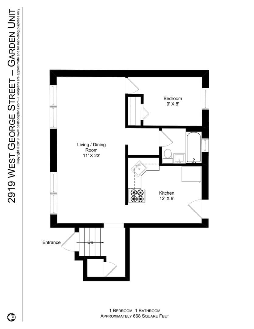 Chicago Apartment: 2915-2921 W. George