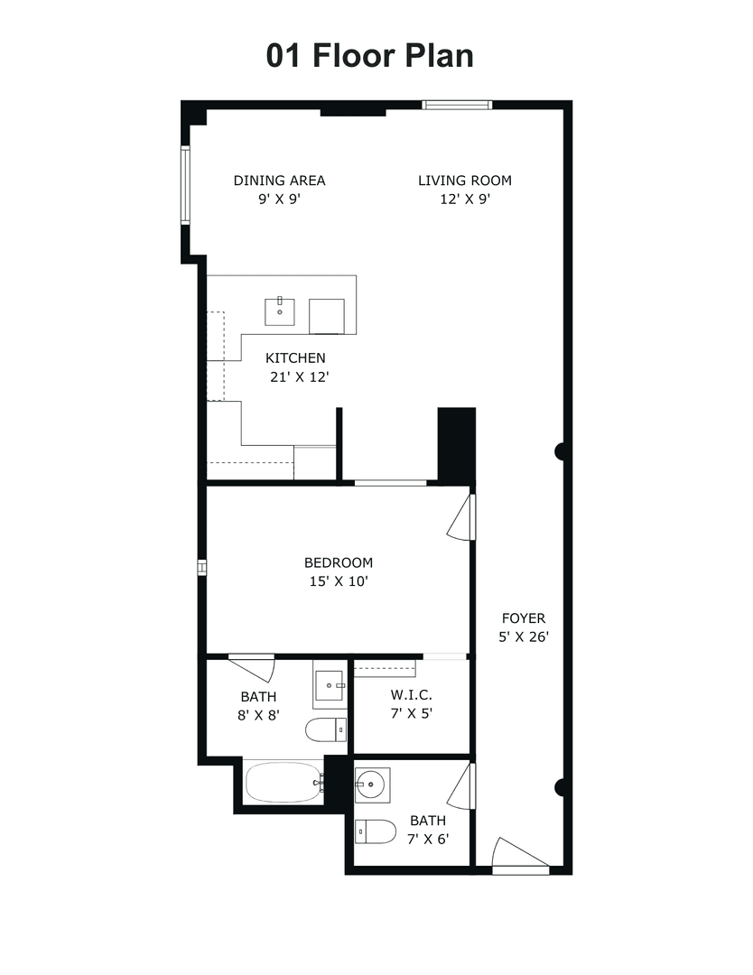 Worcester Apartment: 8 Grafton Street
