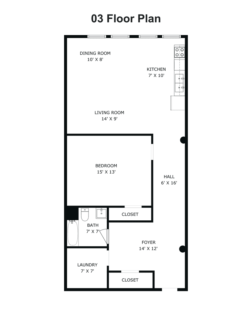 Worcester Apartment: 8 Grafton Street