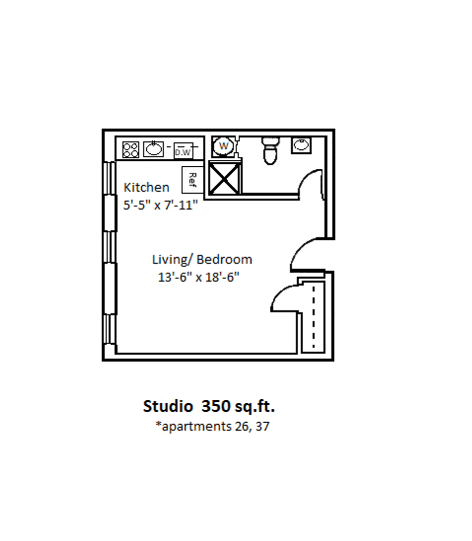 Worcester Apartment: 76 Franklin Street