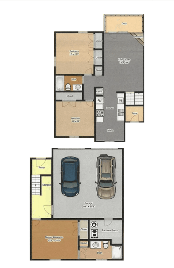 Kansas City Townhome: 5808-5810 NE 42nd St