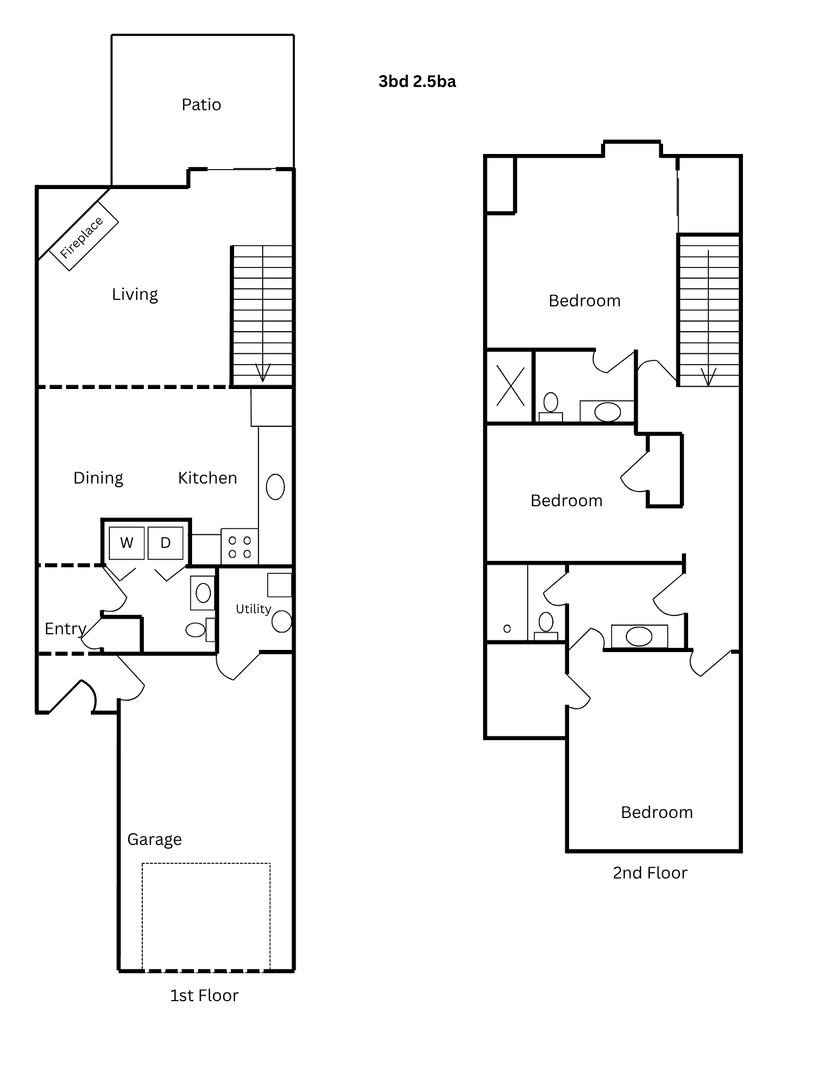 Harrisonville Townhome: 1109-1115 Garden Way