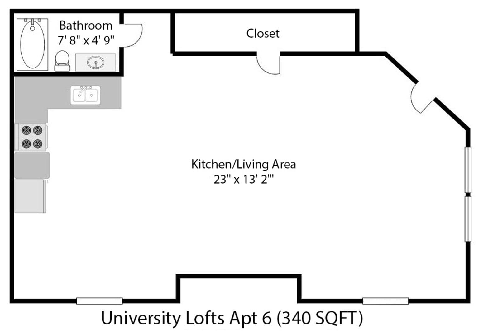 Muncie Apartment: 1413 W University