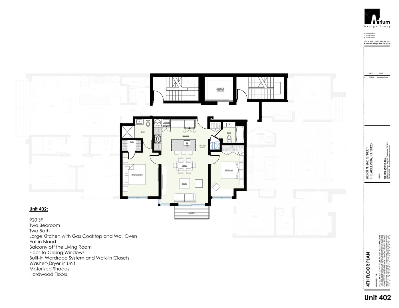 Philadelphia Apartment: 966 N 2nd St.