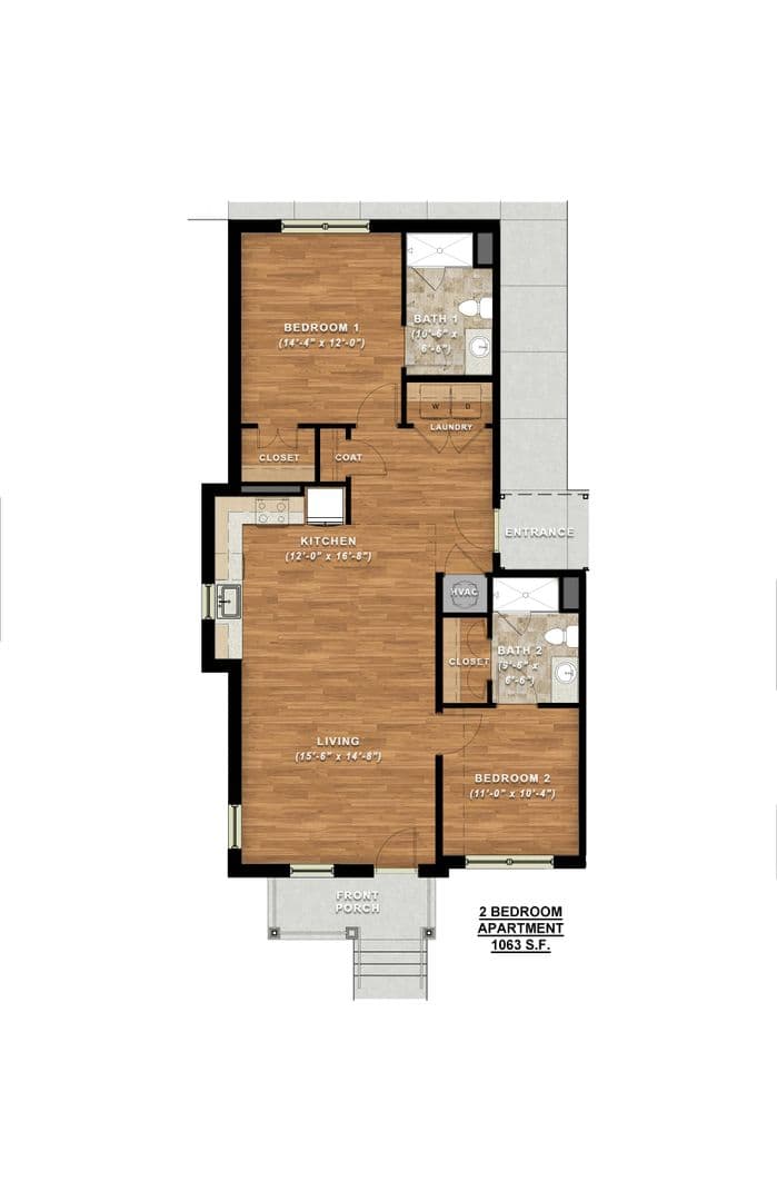Oxford Apartment: 1205 Pleasant Drive
