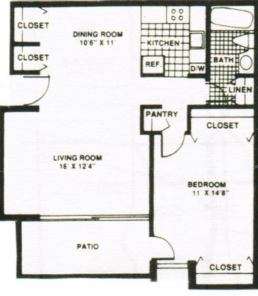Pontiac Apartment: 505 Old Oak Court