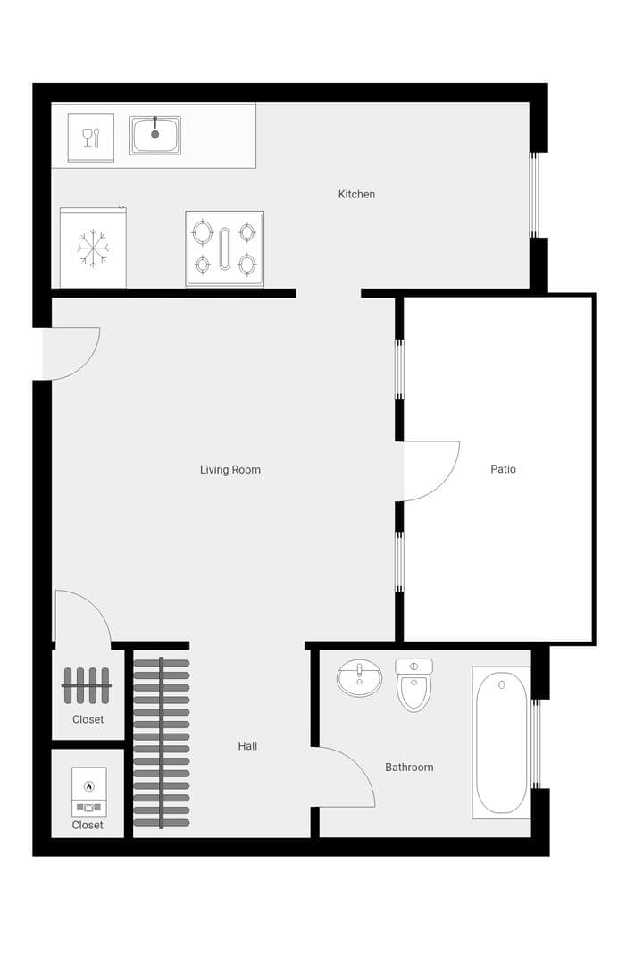 Atlanta Apartment: 869 & 873 Charles Allen Drive