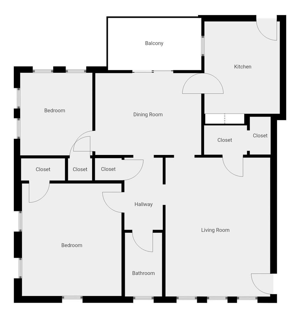 Atlanta Apartment: 1300 and 1312 Briarcliff Road