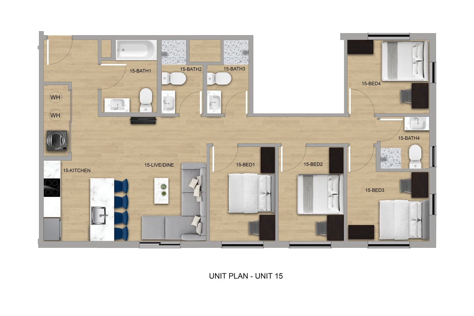 Ithaca Apartment: 201 Oak Avenue