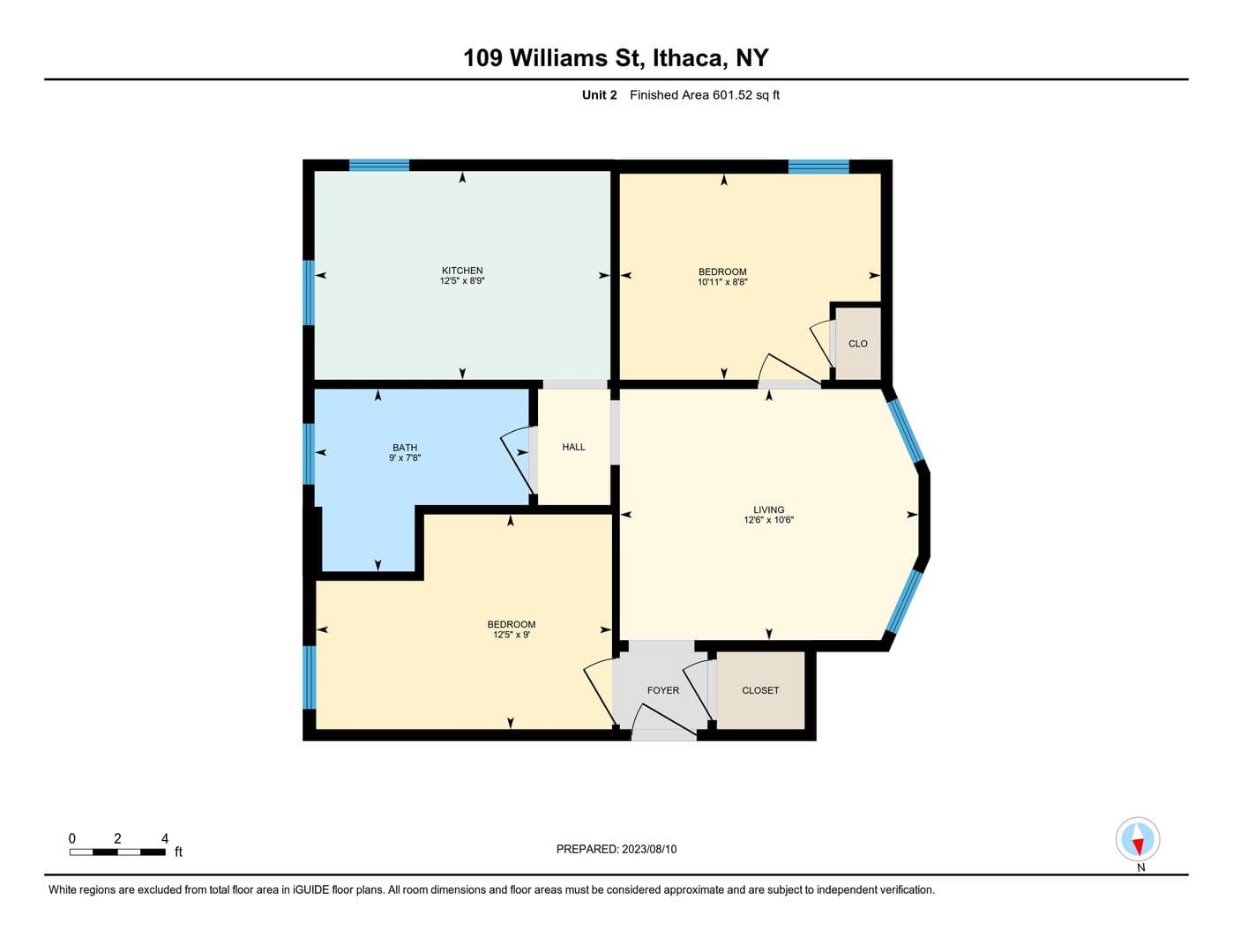 Ithaca Apartment: 109 Williams St