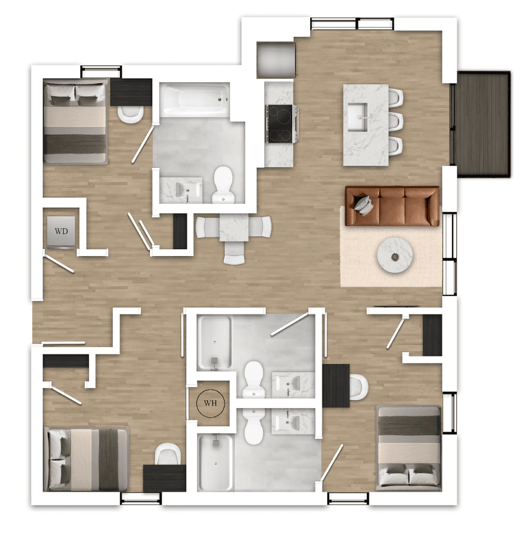 Ithaca Apartment: 215 College Ave