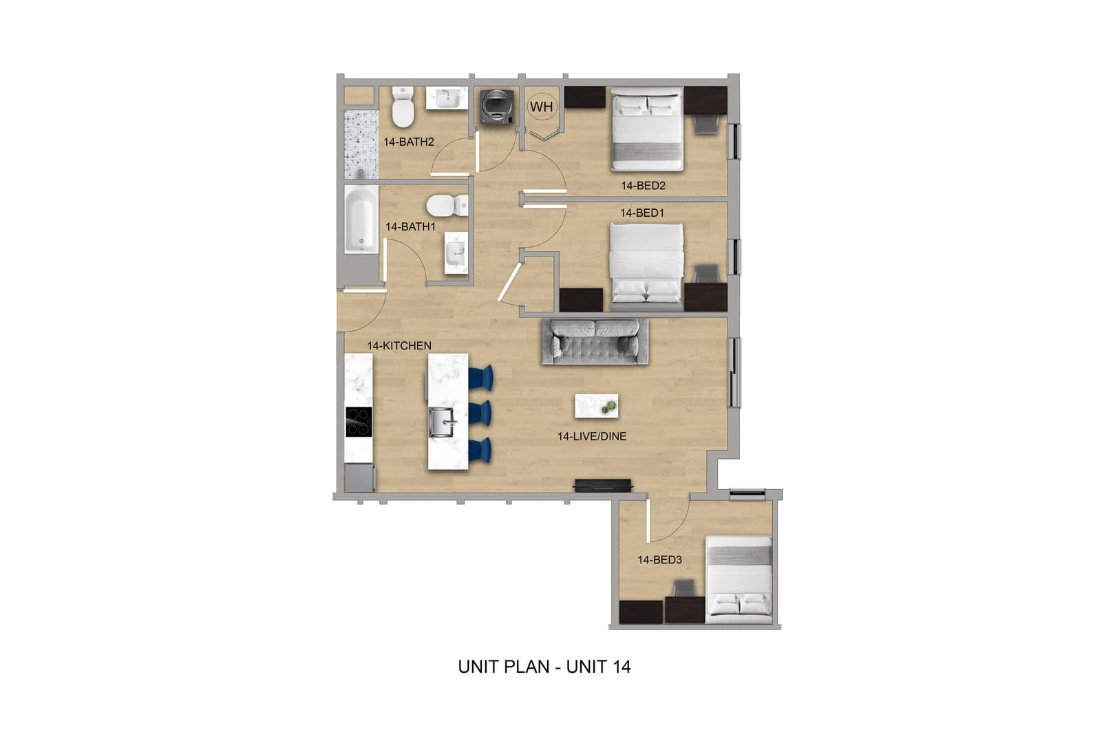 Ithaca Apartment: 201 Oak Avenue