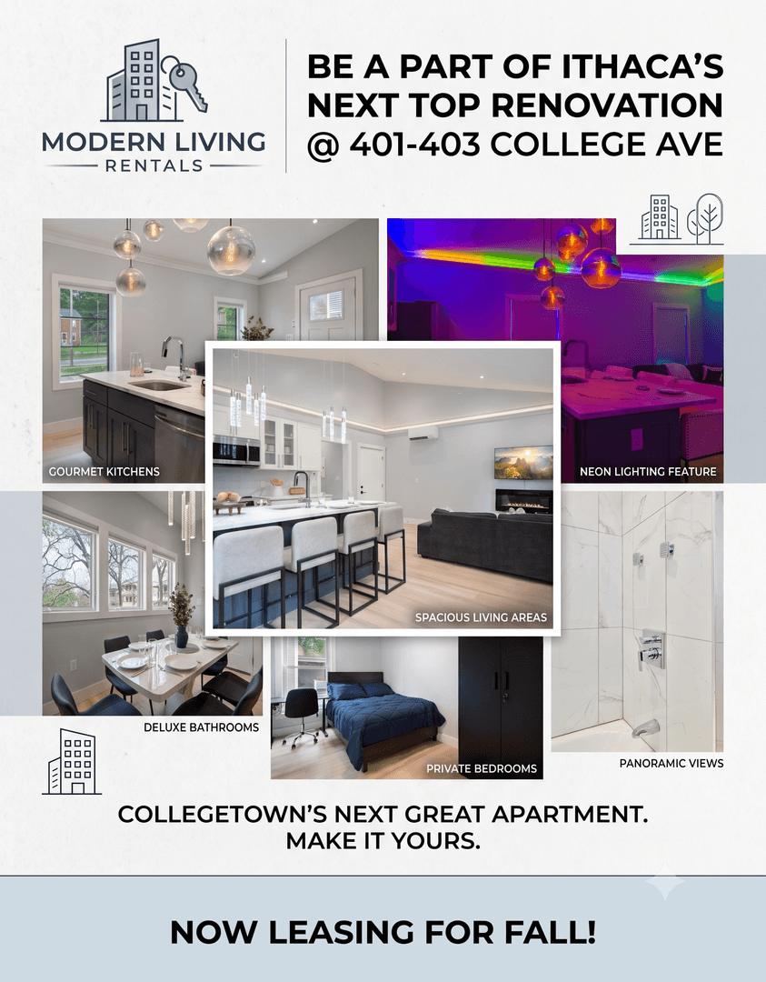 ithaca Apartment: 401-403 College Ave