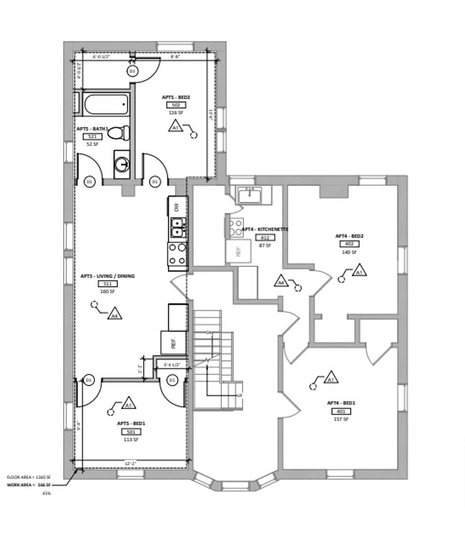 Ithaca Apartment: 104 Harvard Pl