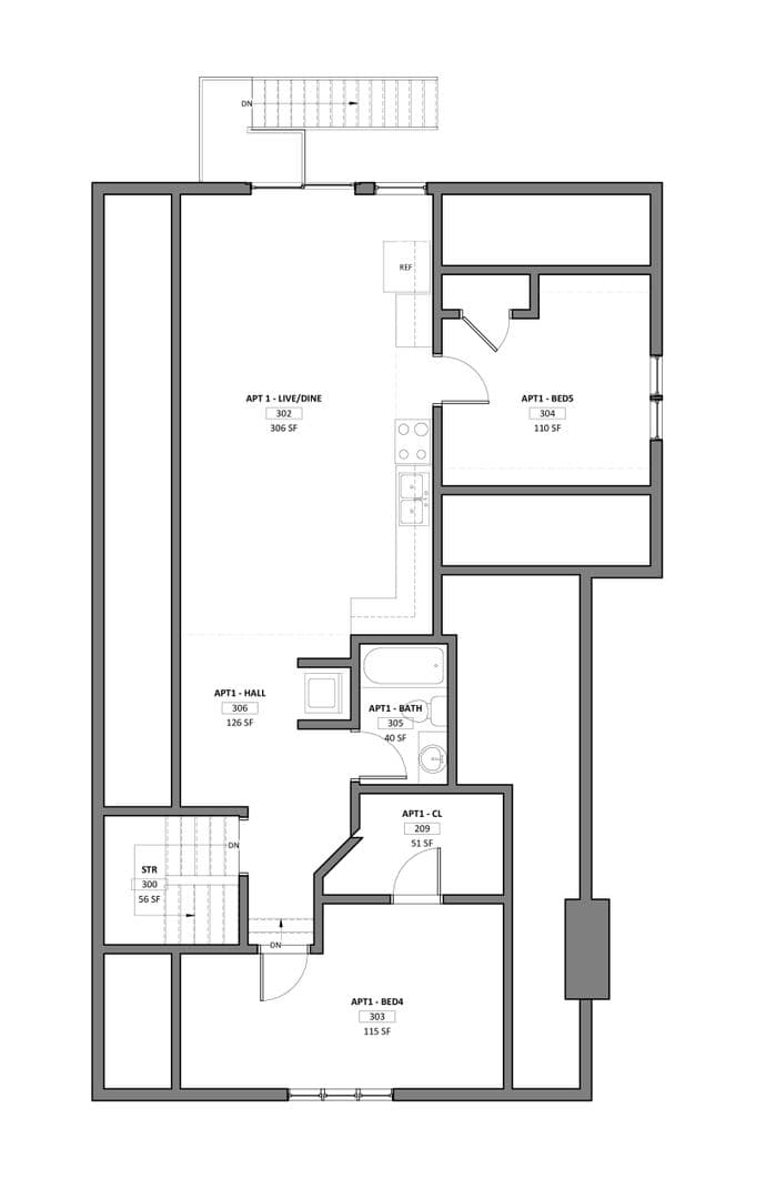 Ithaca Apartment: 110-113 Stewart Ave