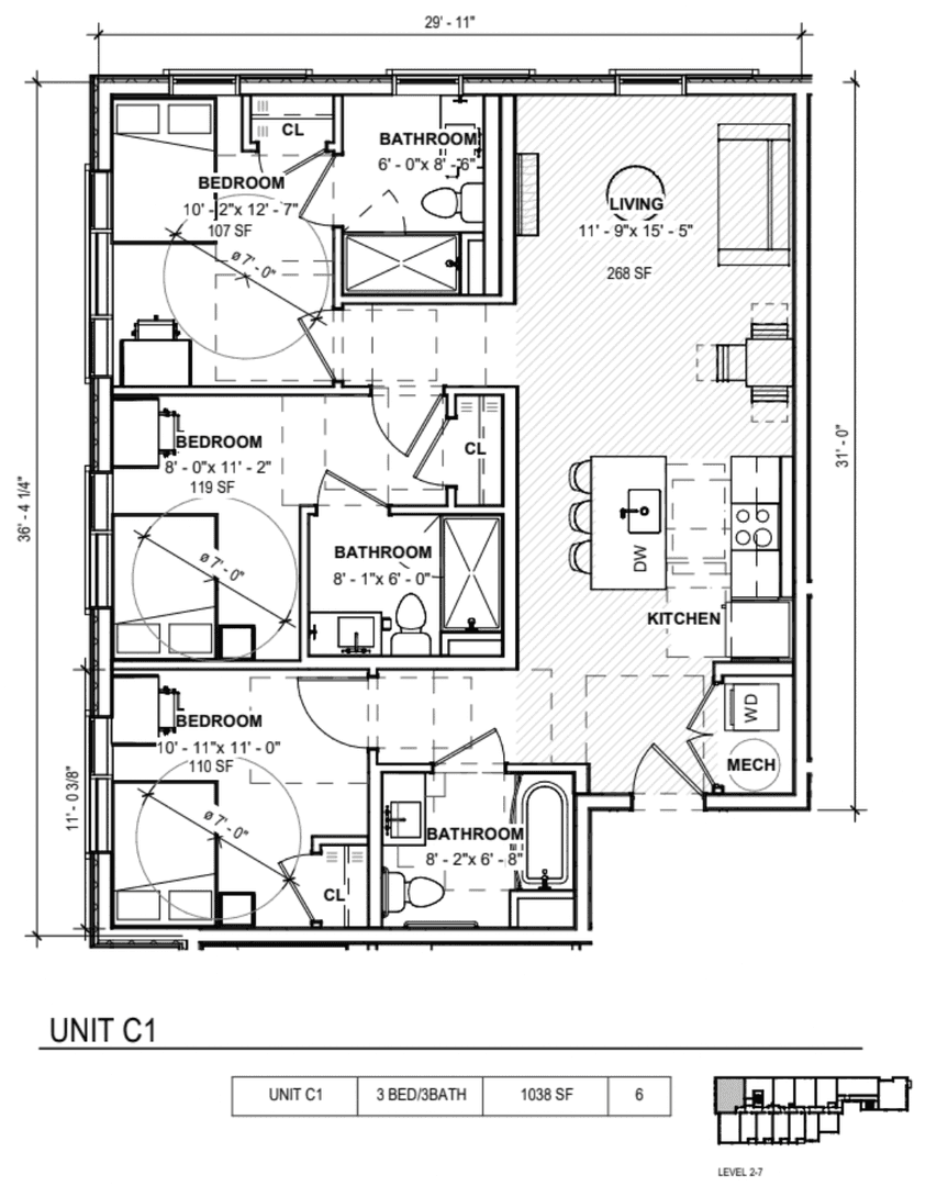 Ithaca Apartment: 215 College Ave