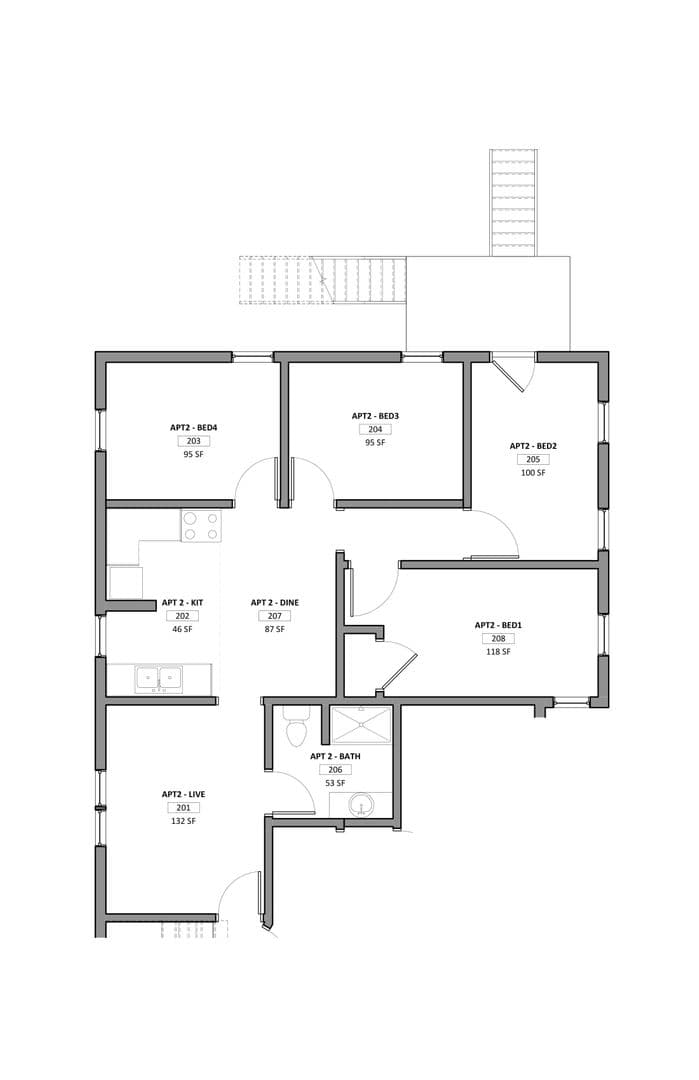 Ithaca Apartment: 110-113 Stewart Ave