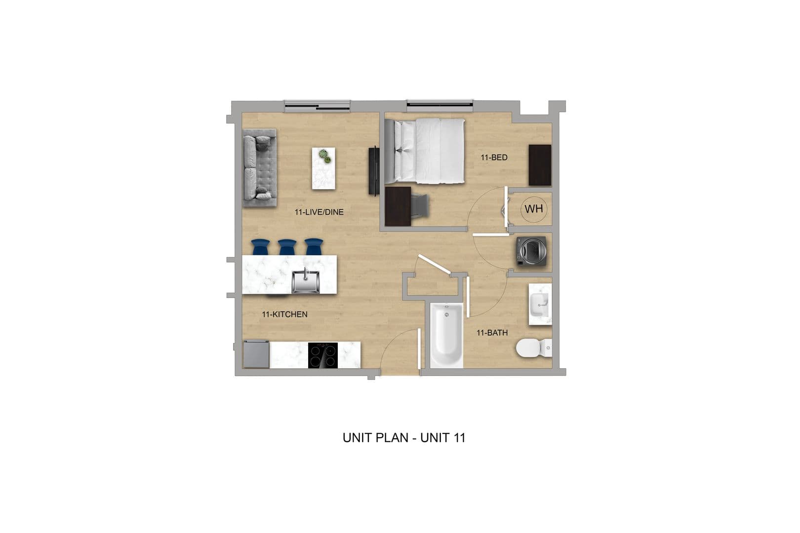 Ithaca Apartment: 201 Oak Avenue