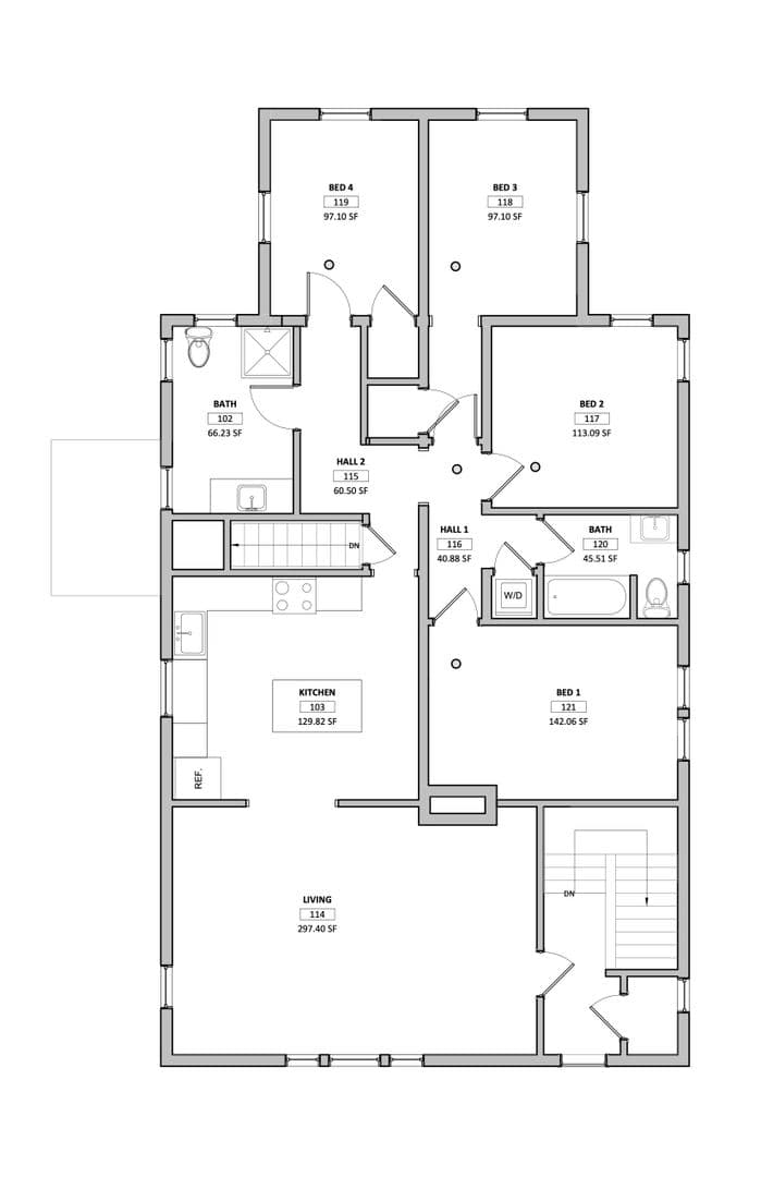 Ithaca Apartment: 613 E State St