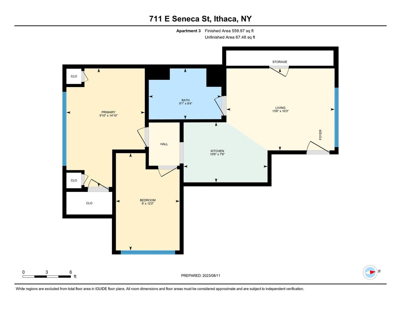 Ithaca Apartment: 711 E Seneca St