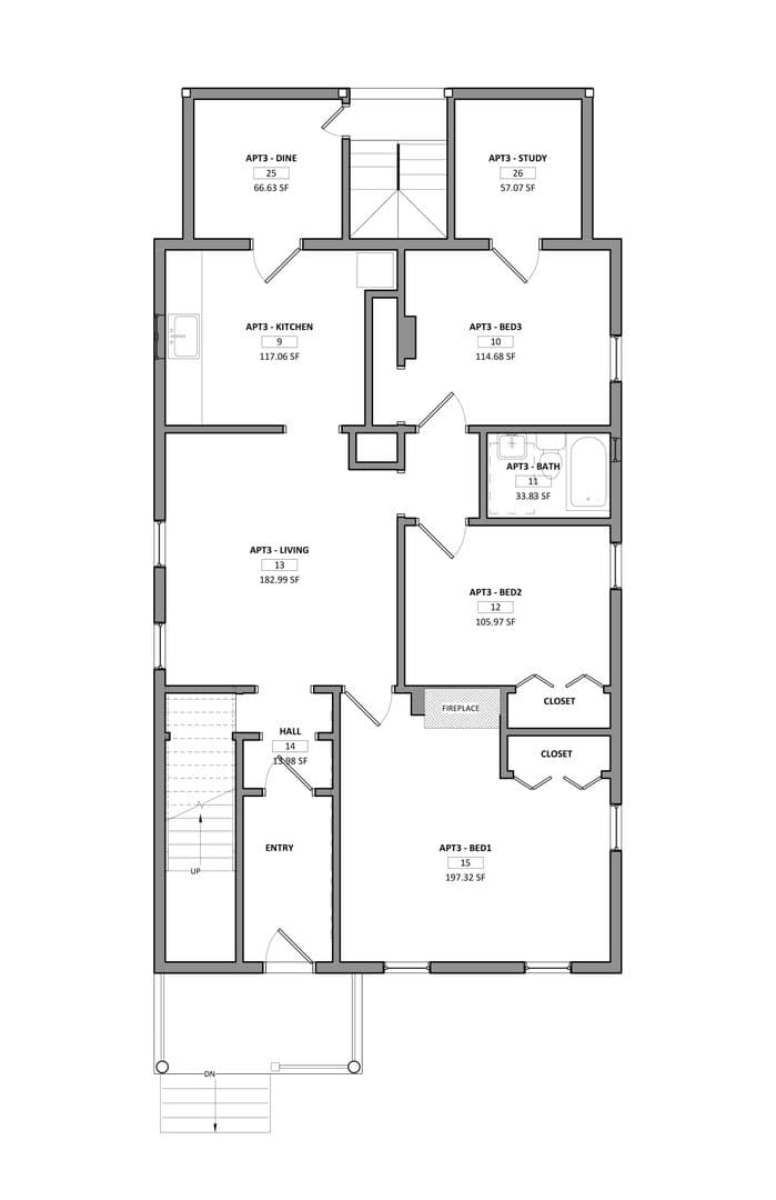 Ithaca Apartment: 110-113 Stewart Ave
