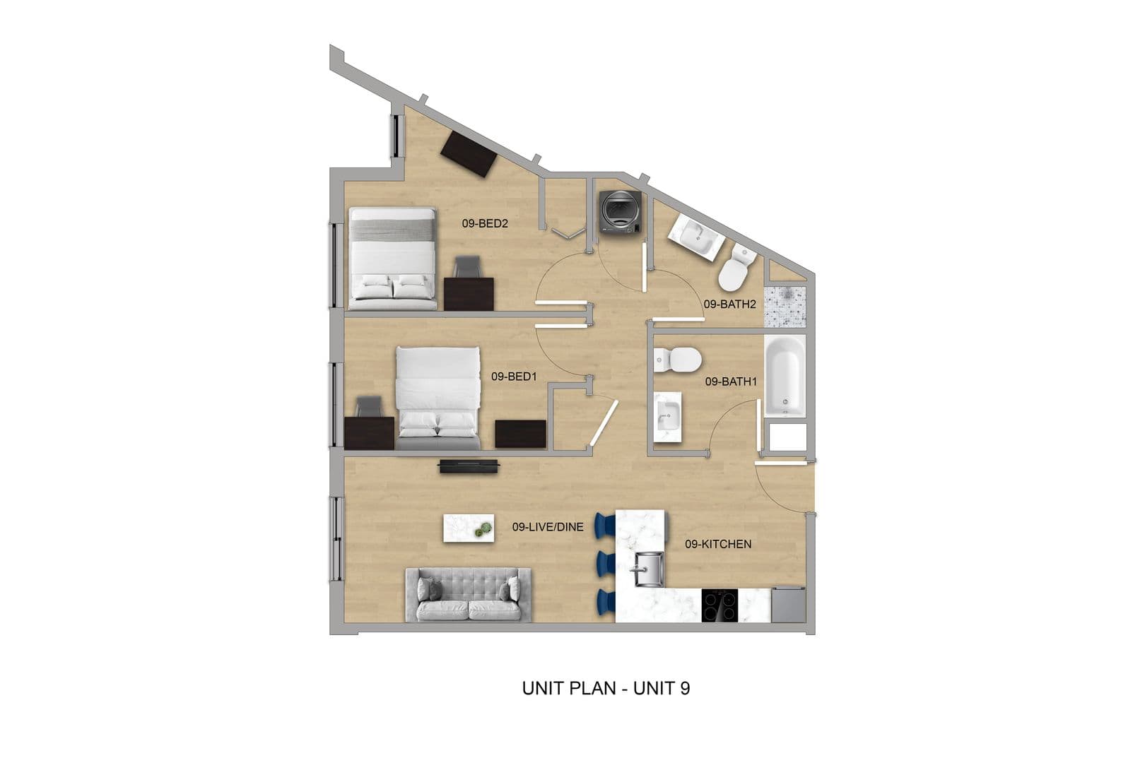Ithaca Apartment: 201 Oak Avenue