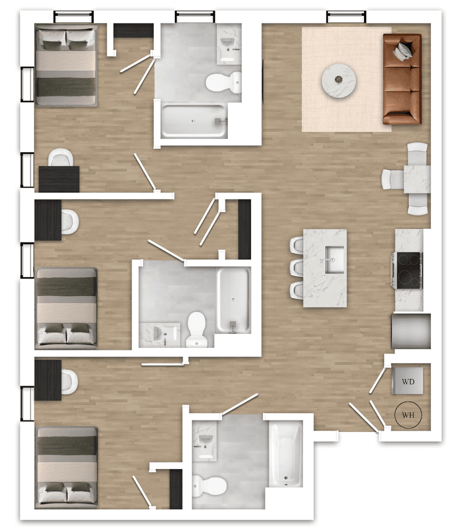 Ithaca Apartment: 215 College Ave